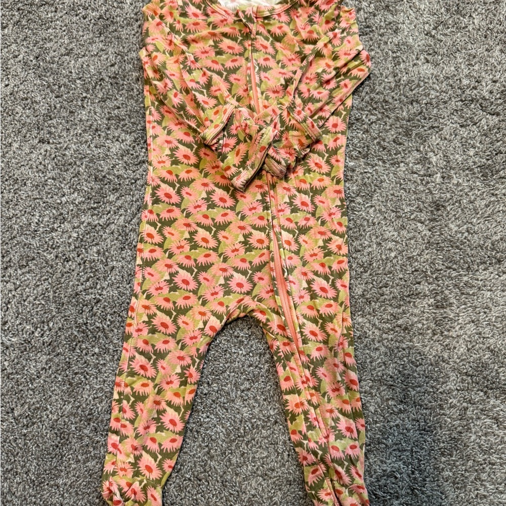 Kate Quinn Floral Footie